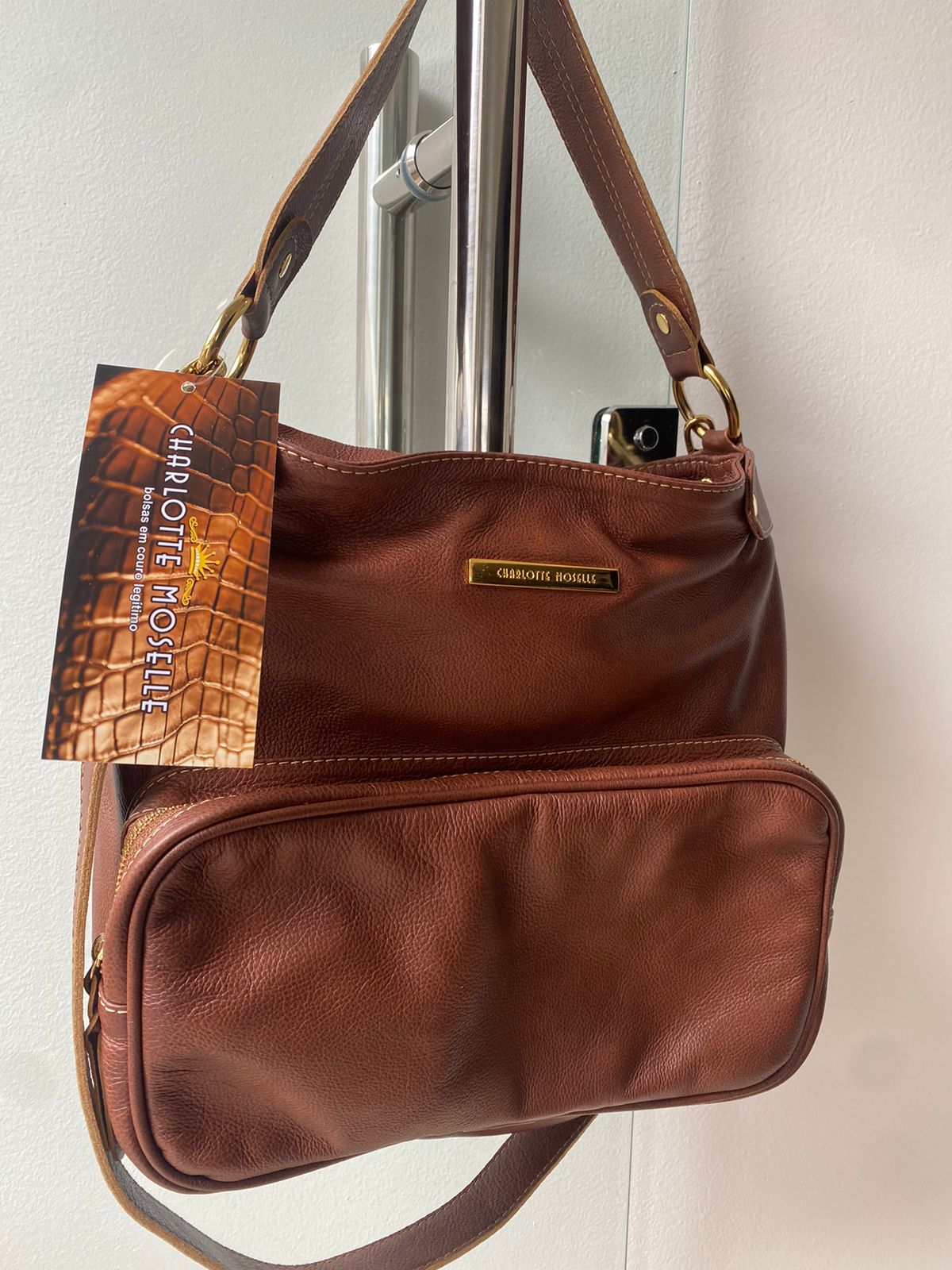 Bolsa AUSTRÁLIA em couro legítimo