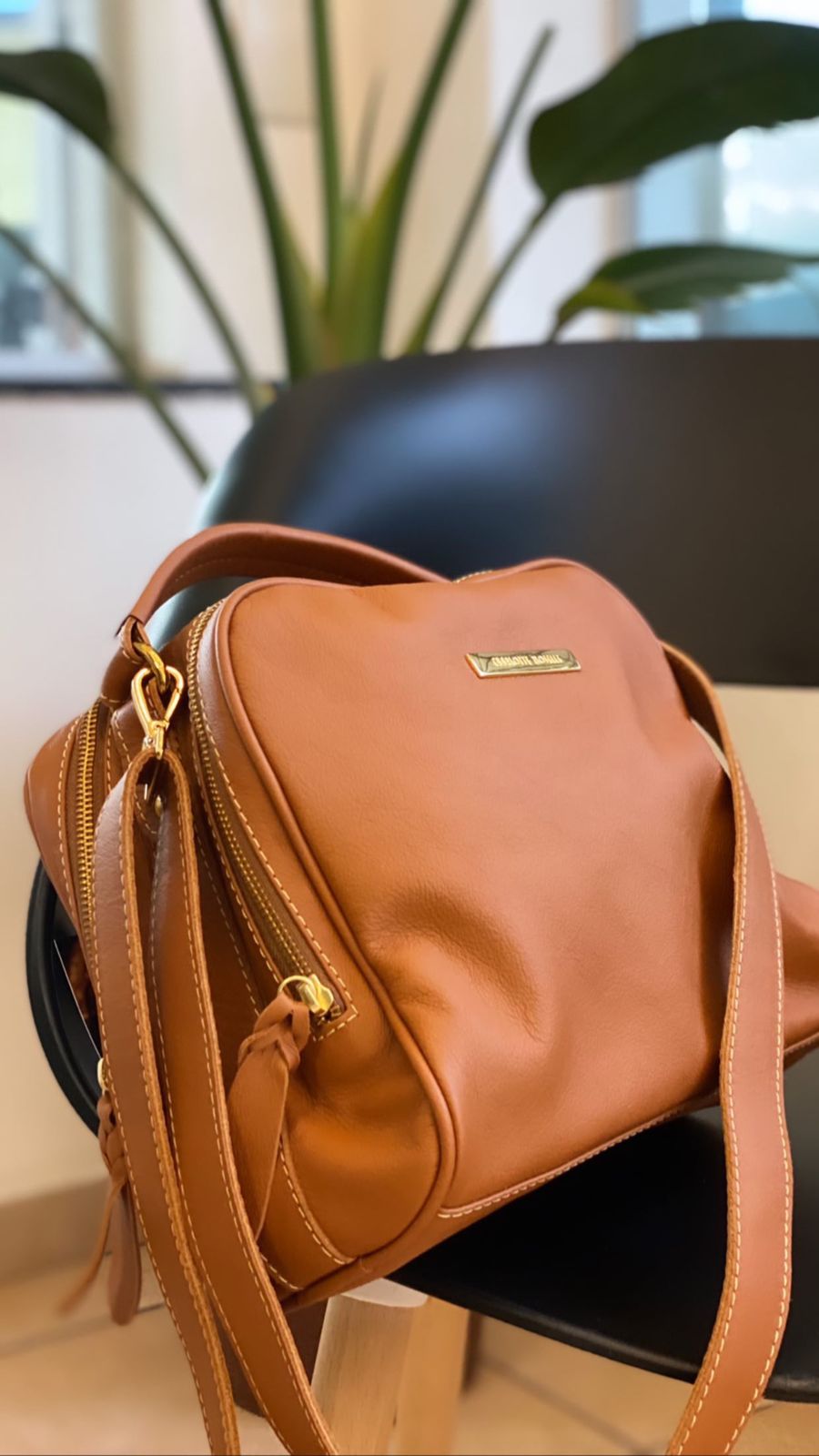 Bolsa NÁPOLI em couro legítimo