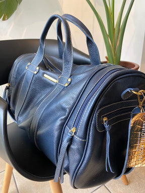 Mala HELSINK em couro legítimo