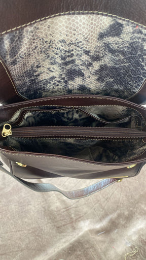 Bolsa INGLESA em couro legítimo