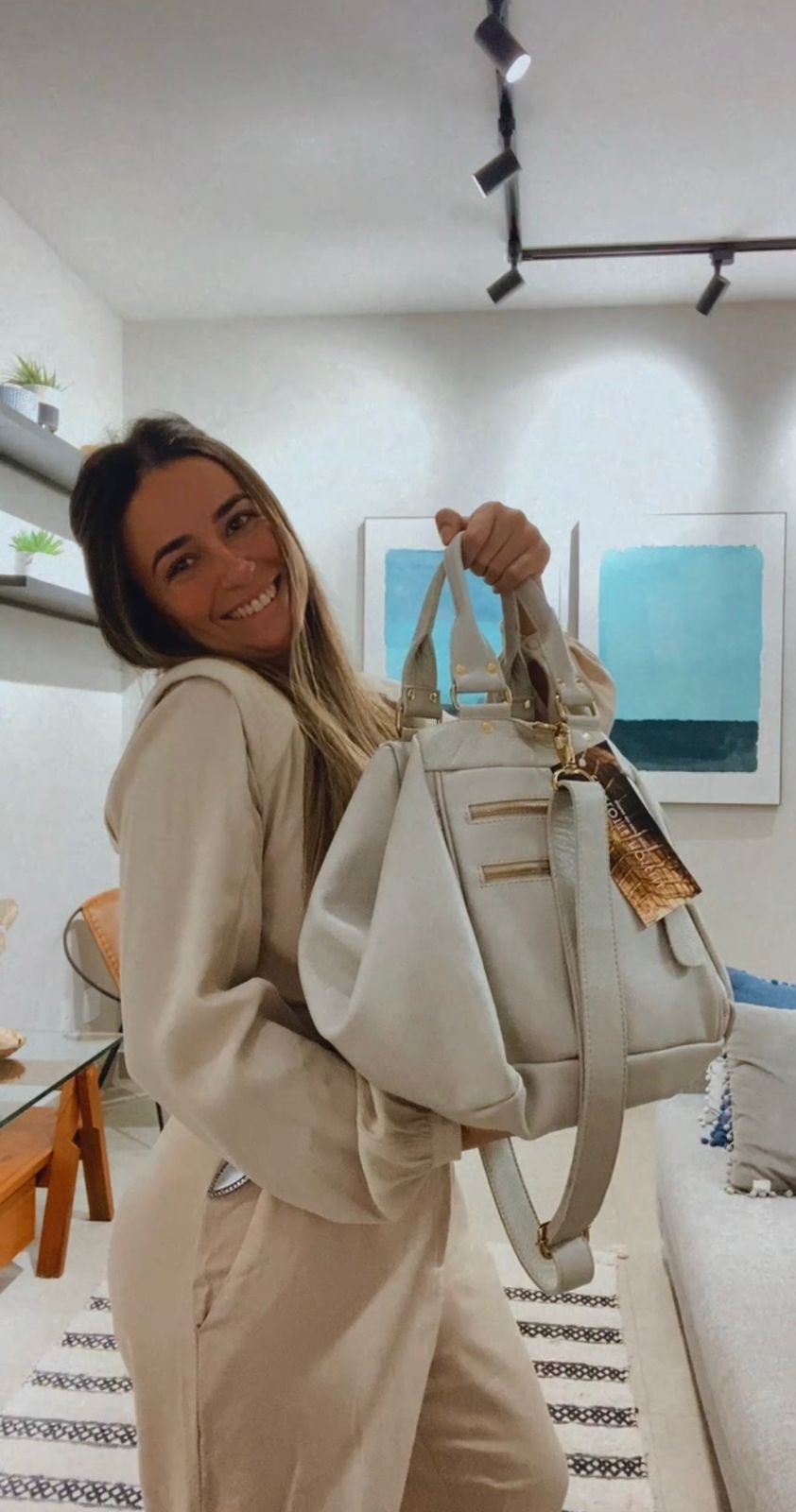 Bolsa NOVA YORK em couro legítimo