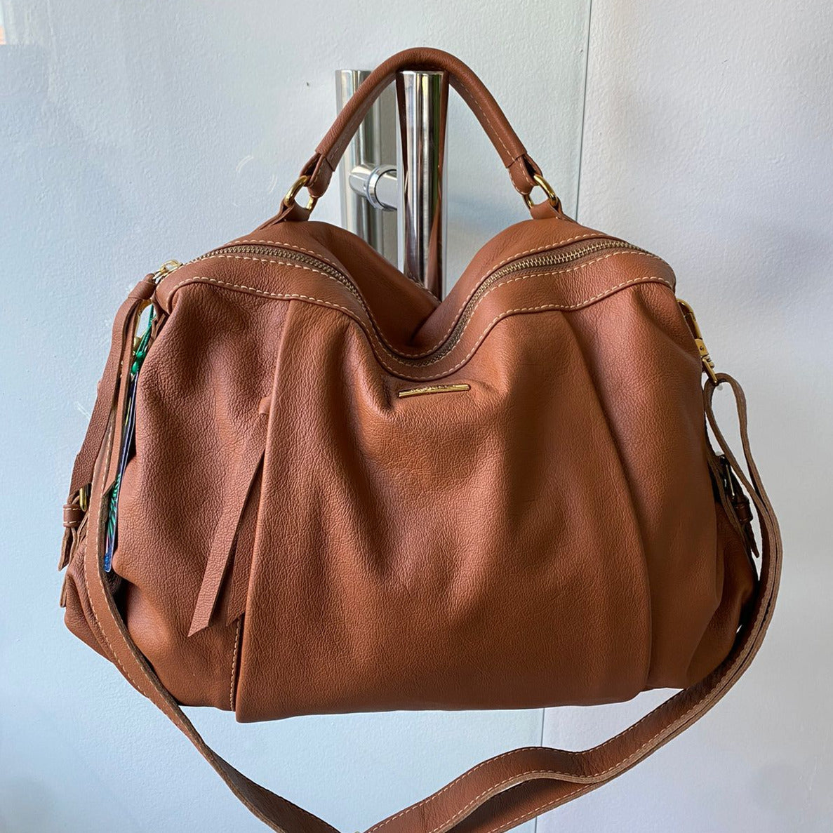 Bolsa LUXEMBURGO em couro legítimo