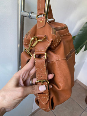 Bolsa LUXEMBURGO em couro legítimo