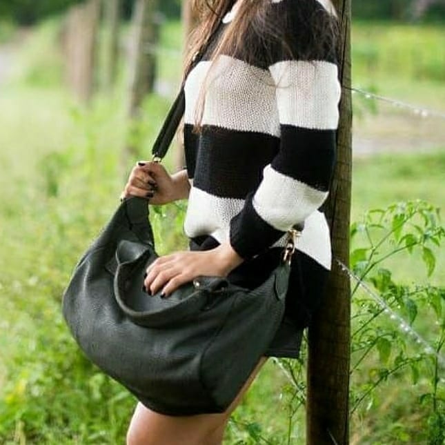 Bolsa BÉRGAMO em couro legítimo