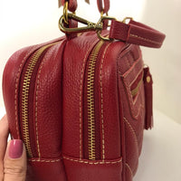 Bolsa GÊNOVA MATELASSÊ em couro legítimo