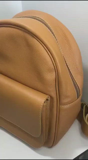 Mochila MONTREAL em couro legítimo