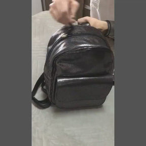 Mochila MONTREAL em couro legítimo