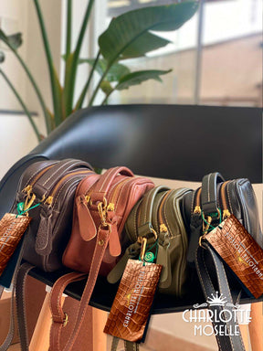 Bolsa CANCUN em couro legítimo