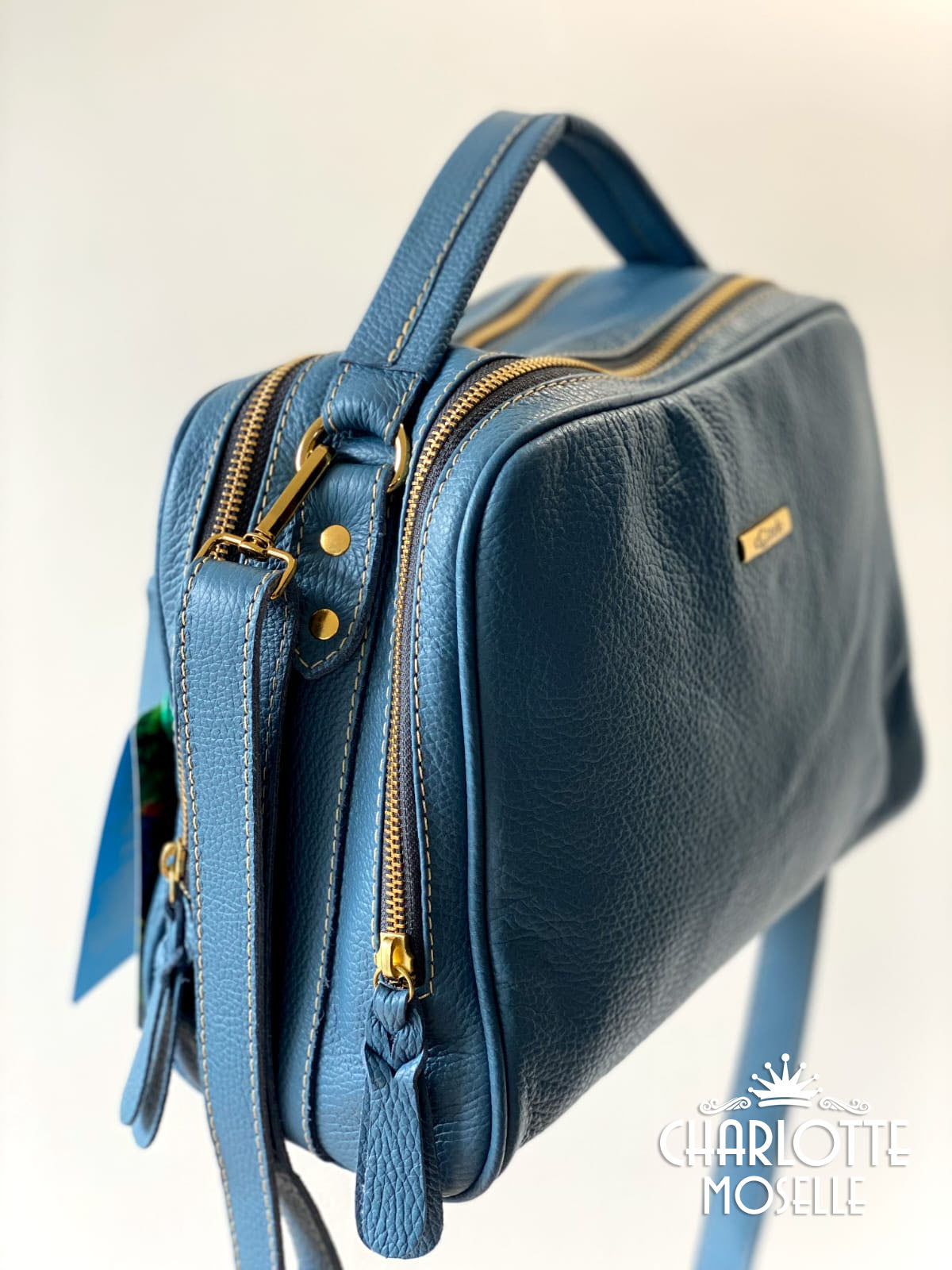 Bolsa NÁPOLI em couro legítimo