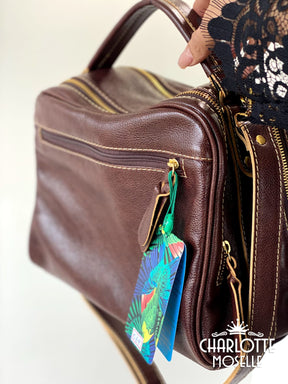 Bolsa NÁPOLI em couro legítimo