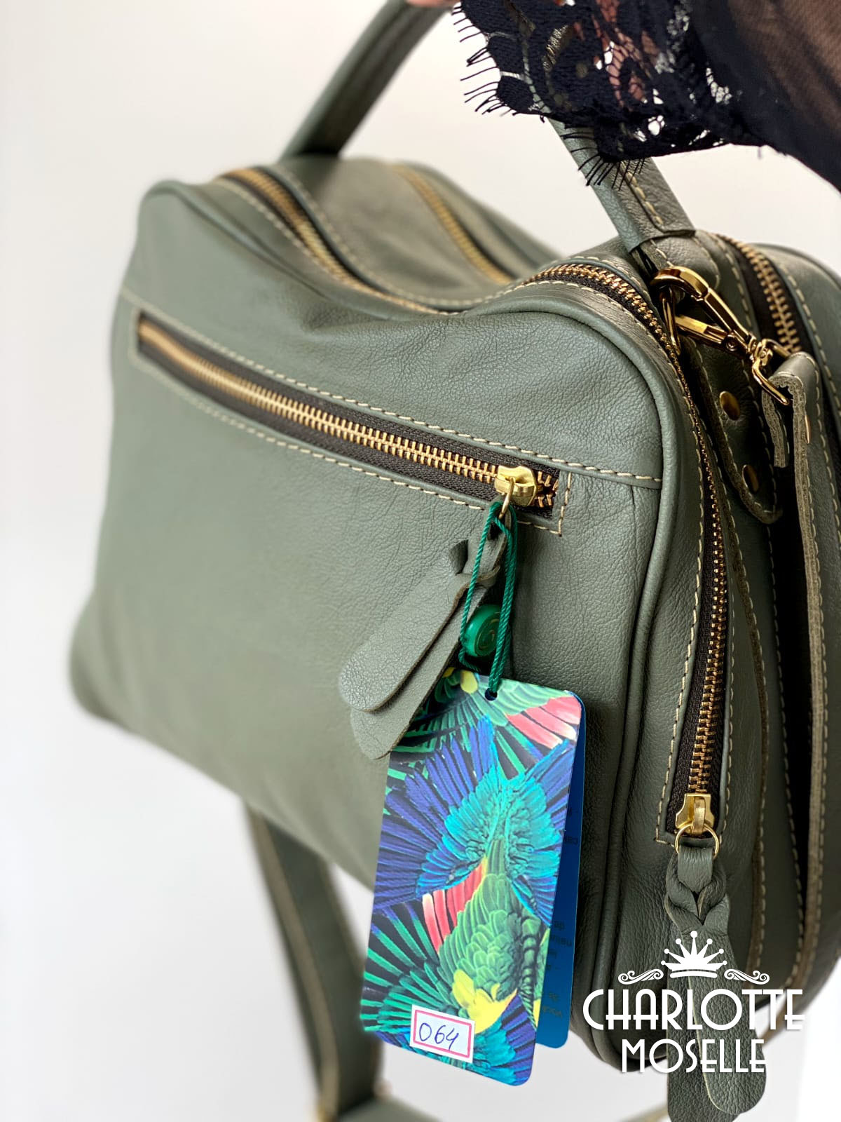 Bolsa NÁPOLI em couro legítimo